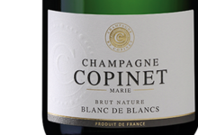 Champagne Marie Copinet. Brut Nature Blanc de blancs