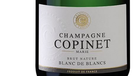 Champagne Marie Copinet. Brut Nature Blanc de blancs