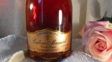 Champagne Leclere Massard. rosé de saignée