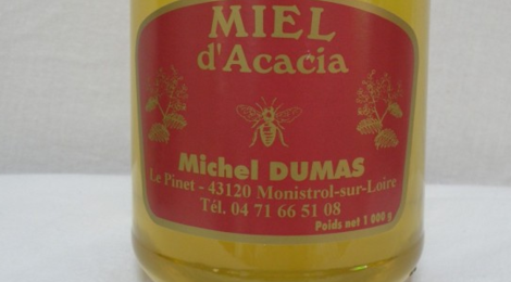 Miellerie du Pinet. Miel d'acacia