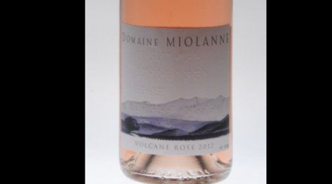 Domaine Miolanne. Volcane Rosé
