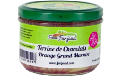 Terrine de Charolais, oranges, Grand Marnier