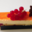 Biscuit Joconde, framboise et mousse passion mangue