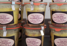 La ferme Aubijoux. Foie gras de canard entier