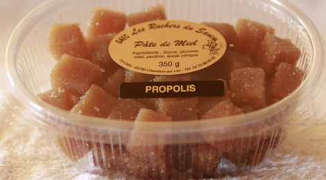 Les ruchers du Sancy. Pâte de Miel Propolis