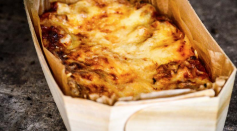 La Ferme des Charolaises. lasagne de boeuf