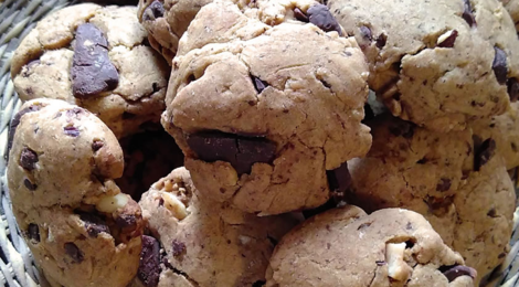 l'Alta Spiga. Cookies choco-noisettes