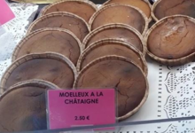 Boulangerie Ventura. Moelleux à la châtaigne