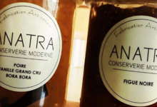 Conserverie Anatra. Poire vanille grand cru Bora Bora