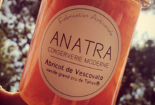 Conserverie Anatra. Abricot de Vescovato, vanille grand cru de Tahaa