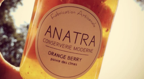 Conserverie Anatra. Orange Berry poivre des cimes