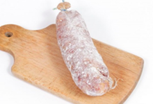 Boucherie Daval. Saucisson sec au munster