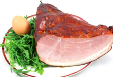 Boucherie Daval. Lard de jambon