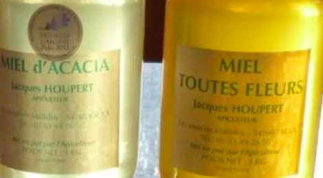 Jacques Houpert, apiculteur. Miel d'acacia