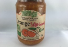 Jean Paul Vincensini & fils. Confiture d'orange sanguine Bio Corse