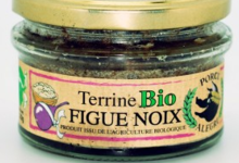 Jean Paul Vincensini & fils. Terrine figue noix bio corse 