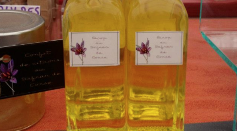 Sirop au safran bio de Corse
