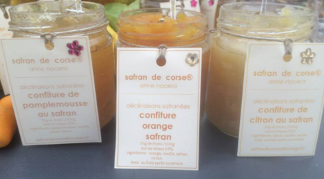 confiture de pamplemousse au safran