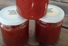 Alta Rocca Canistrelli. confiture de pomelos roses corse