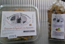 Biscuiterie Maestracci. Saliti di Corsica. noisette