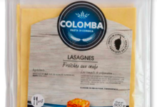 Colomba. Lasagnes fraiches aux oeufs