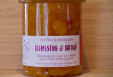 La safranière du Cap. confiture clémentine safran