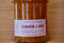 La safranière du Cap. confiture clémentine et épices