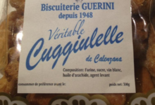 Biscuiterie Guerini. Cuggiulelle de Calenzana
