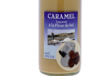 Distillerie Paul Devoille. Caramel à  la fleur de sel 18% 