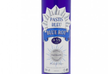 Distillerie Paul Devoille. Pastis Blue Roy 45%