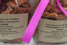 Les douceurs de Caroline. Canistrelli à la tomate Corse