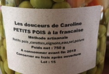 Les douceurs de Caroline. Petits pois à la française