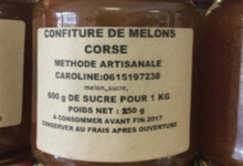 Les douceurs de Caroline. Confiture de melons Corse