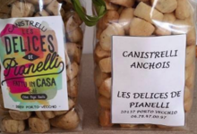 Les Délices de Pianelli. canistrelli anchois