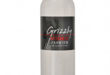 Distillerie Lemercier frères. Vodka GRIZZLY Premium (nature) 70cl 40%