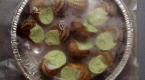 Les escargots du Thiéloup. Coquilles beurre "ail des ours"