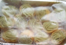 Les escargots du Thiéloup. Fromentines roquefort et noix