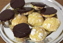 I dulcetti di Letizia. Sablés moelleux à l’orange et nappage chocolat