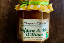 Les Vergers D'houlbec Cocherel. Confiture de Poire Williams.