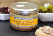 La ferme du Colombier. Terrine de canard au foie gras