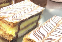 Pâtisserie Le Corail. Millefeuille