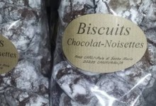 Mele di Santa Maria. Biscuits chocolat noisettes