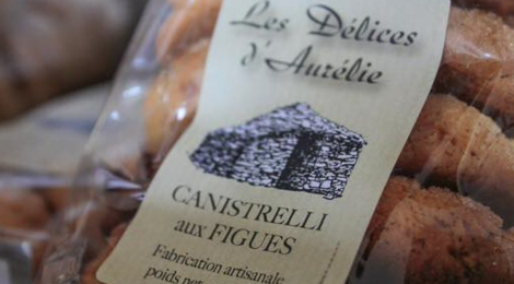 Biscuiterie Les délices d'Aurélie. Canistrelli aux figues
