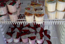 Ferme de la Vieille Rue. yaourts aux fruits 