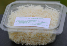 La chèvrerie des vignes. Tomme de chèvre râpée	