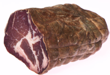 Pascal Flori Charcuterie. Coppa fermière