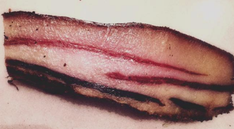 Charcuterie Castelli. Lard