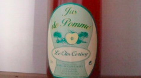 Le Clos De Cerisey. Jus de pomme