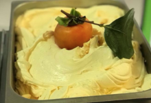 Artisan Glacier Maison Rovere. glace kaki