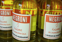  Fior' di Notte - Negroni. Liqueur de mandarine
